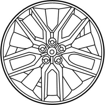 Ford FT4Z-1007-C Wheel Assembly