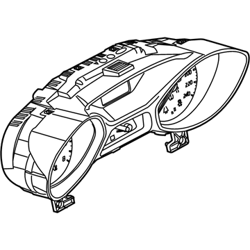 Ford Focus Instrument Cluster - F1EZ-10849-CTM