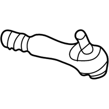 AC3Z-3304-N Ford Drag Link Rod Assembly Illustration 1 of 1