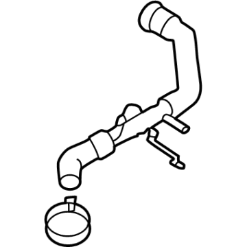 Ford Bronco Radiator Hose - MB3Z-8260-E