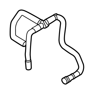 Ford LX6Z-8A577-C HOSE ASY