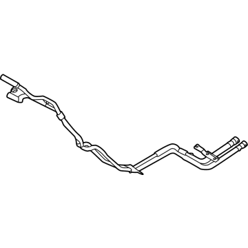 Ford LX6Z-18B402-H TUBE - HEATER WATER