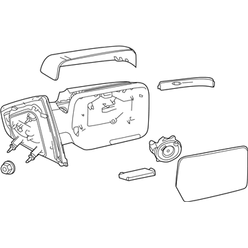 Ford 9L3Z-17683-CA Mirror Assembly - Rear View