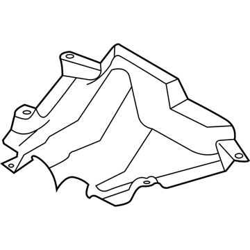Ford Escape Exhaust Heat Shield - LX6Z-78114B06-G