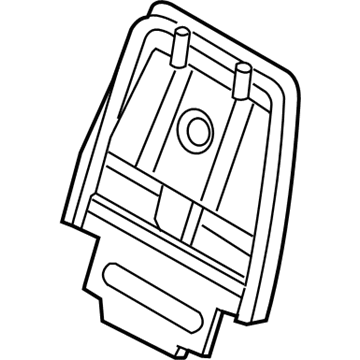 Ford 6L2Z-78613A38-HA Frame - Rear Seat Back Retaining