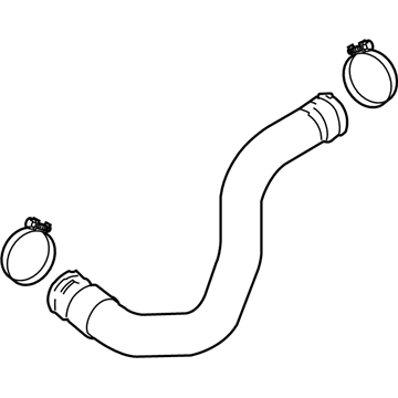 2003 Ford Excursion Air Intake Coupling - 3C3Z-6C646-BA