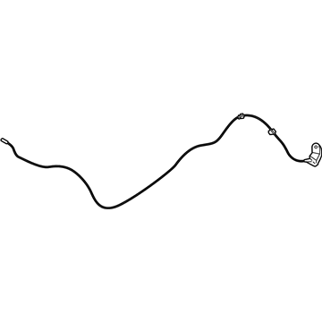 Ford Hood Cable - DT1Z-16916-E