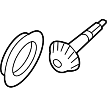 Ford 7L2Z-3222-A Gear And Pinion Assembly - Driving