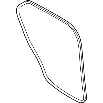 2020 Ford Police Interceptor Utility Door Seal - LB5Z-78253A10-A