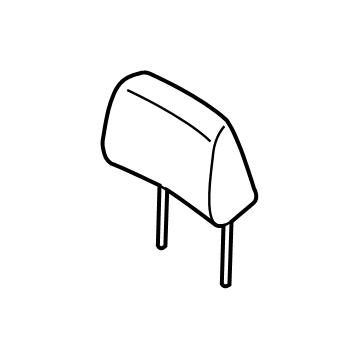 Ford FU5Z-96611A08-AC Pad - Headrest