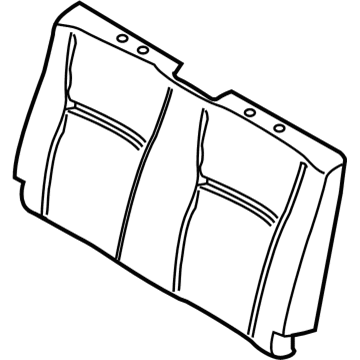 Ford FL3Z-1666801-C Pad - Rear Seat Back