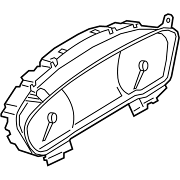 Ford EcoSport Instrument Cluster - GN1Z-10849-CM