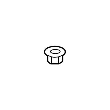 -W710257-S441 Ford Retainer Nut Illustration 1 of 1