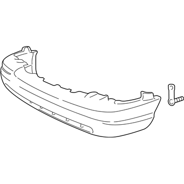 2011 Ford Crown Victoria Bumper - 6W7Z-17D957-APTM