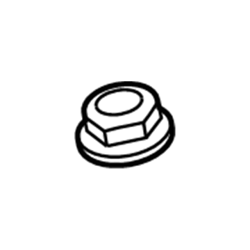 Ford -W709581-S438 Nut And Washer Assembly - Hex.