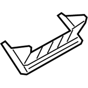 2017 Ford Focus Air Deflector - DV4Z-8310-A