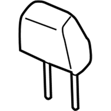Ford FA1Z-58611A09-BC Headrest - Cover And Pad