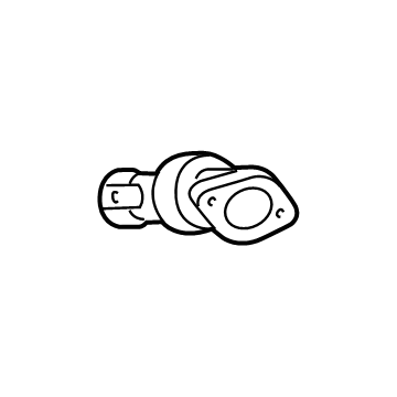 Ford BC3Z-9E470-A Tube - Exhaust Gas Recirculation