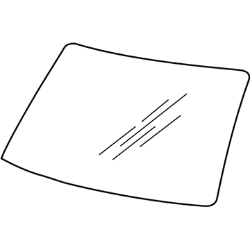 2006 Ford E-450 Super Duty Windshield - 6C2Z-1503100-AA