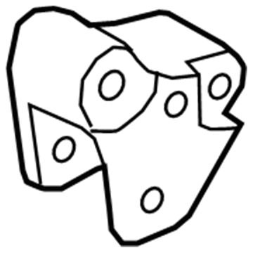 Lincoln Zephyr Engine Mount Bracket - 6E5Z-6E042-EA
