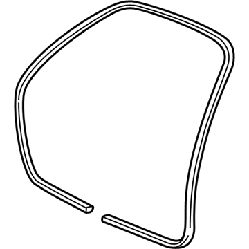 2002 Mercury Sable Weather Strip - YF1Z-74404A06-AB