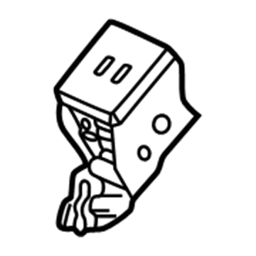 2F1Z-7440860-AA Ford Latch Illustration 1 of 1