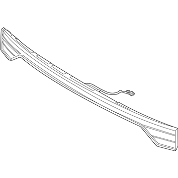 Lincoln Aviator Bumper Reflector - LC5Z-13A565-B