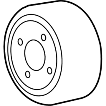 2014 Ford Mustang Water Pump Pulley - 7R3Z-8509-A