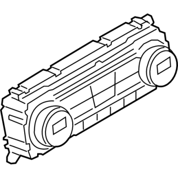 Ford HVAC Control Module - M1PZ-19980-D