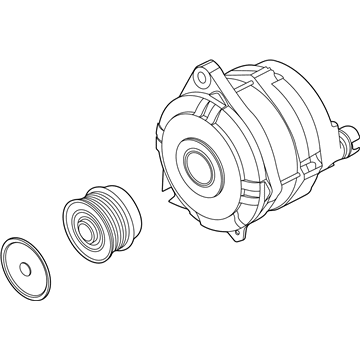 2022 Ford Police Interceptor Utility Alternator - L1MZ-10346-D
