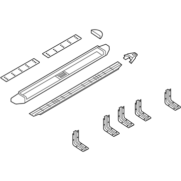 BC3Z-16450-AA Ford Step Assembly Illustration 1 of 1