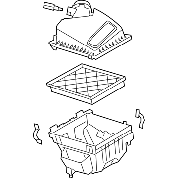 Ford Escape Air Filter Box - JX6Z-9600-E
