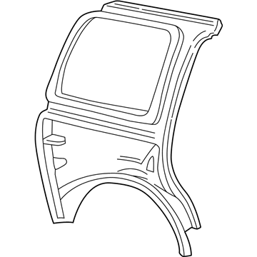 Ford F75Z7827865CJ Frame Assembly F75Z7827865CJ Ford Frame Assembly Illustration 1 of 1
