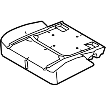 2010 Lincoln MKT Seat Cushion - AE9Z-7463840-D