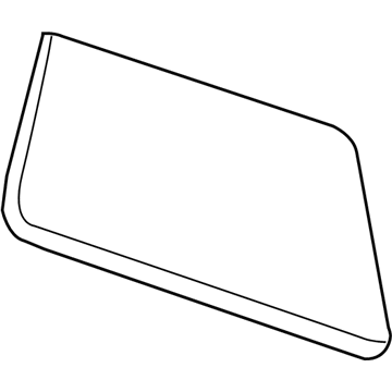 F1TZ-78255A61-A Ford Moulding Illustration 1 of 1