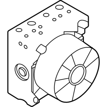 Ford Escape ABS Control Module - LX6Z-2C219-D