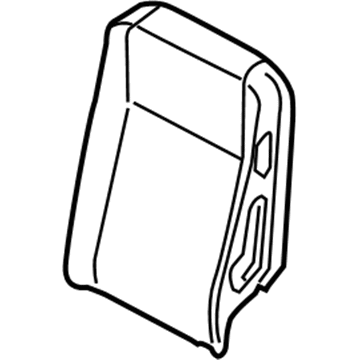 Ford CK4Z-9966800-AH PAD - REAR SEAT BACK