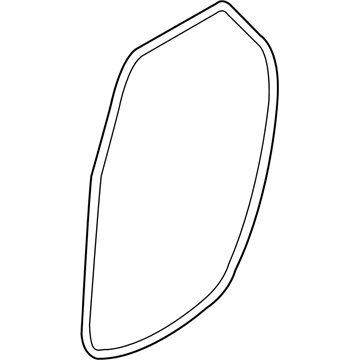 2002 Ford Focus Door Seal - 2M5Z-54253A10-AA