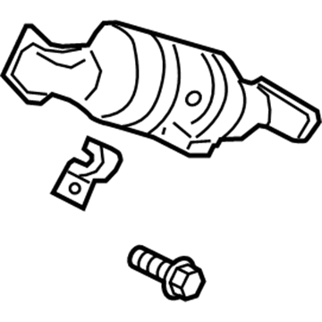 Ford Fusion Catalytic Converter - F2GZ-5E212-G