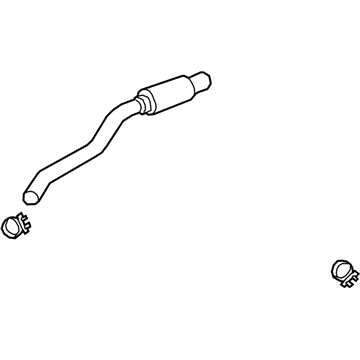 Ford Fusion Exhaust Pipe - GD9Z-5G203-B
