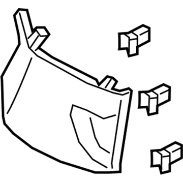 Ford JL7Z-7831013-AB Trim - Load Compartment