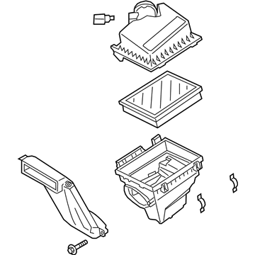 Ford Edge Air Filter Box - K2GZ-9600-A