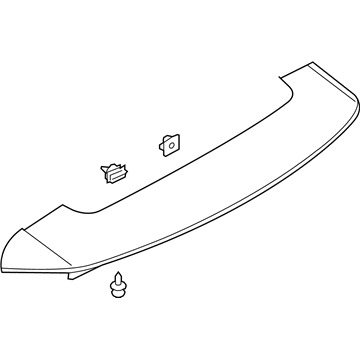 2020 Ford Escape Spoiler - LJ6Z-7844210-AMPTM