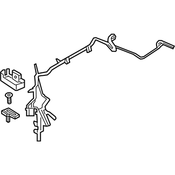 Ford Edge Crankcase Breather Hose - F2GZ-9S468-A