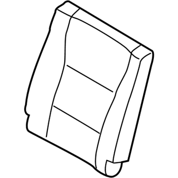 Ford KL3Z-1666600-GA COVER ASY - REAR SEAT BACK