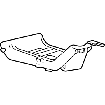 Mercury Mountaineer Center Console Base - 1L2Z78045A76BAE