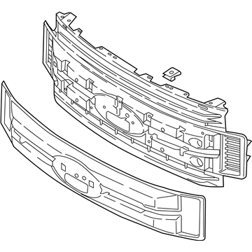 Ford HC3Z-8200-BC GRILLE CENTER