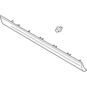 2020 Lincoln Corsair Door Moldings - LJ7Z-7820878-DB