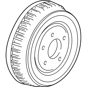 Ford BRDF-16 Drum - Brake