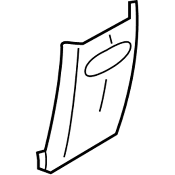 Mercury Montego Center Console Base - 5F9Z-74045E24-BAB
